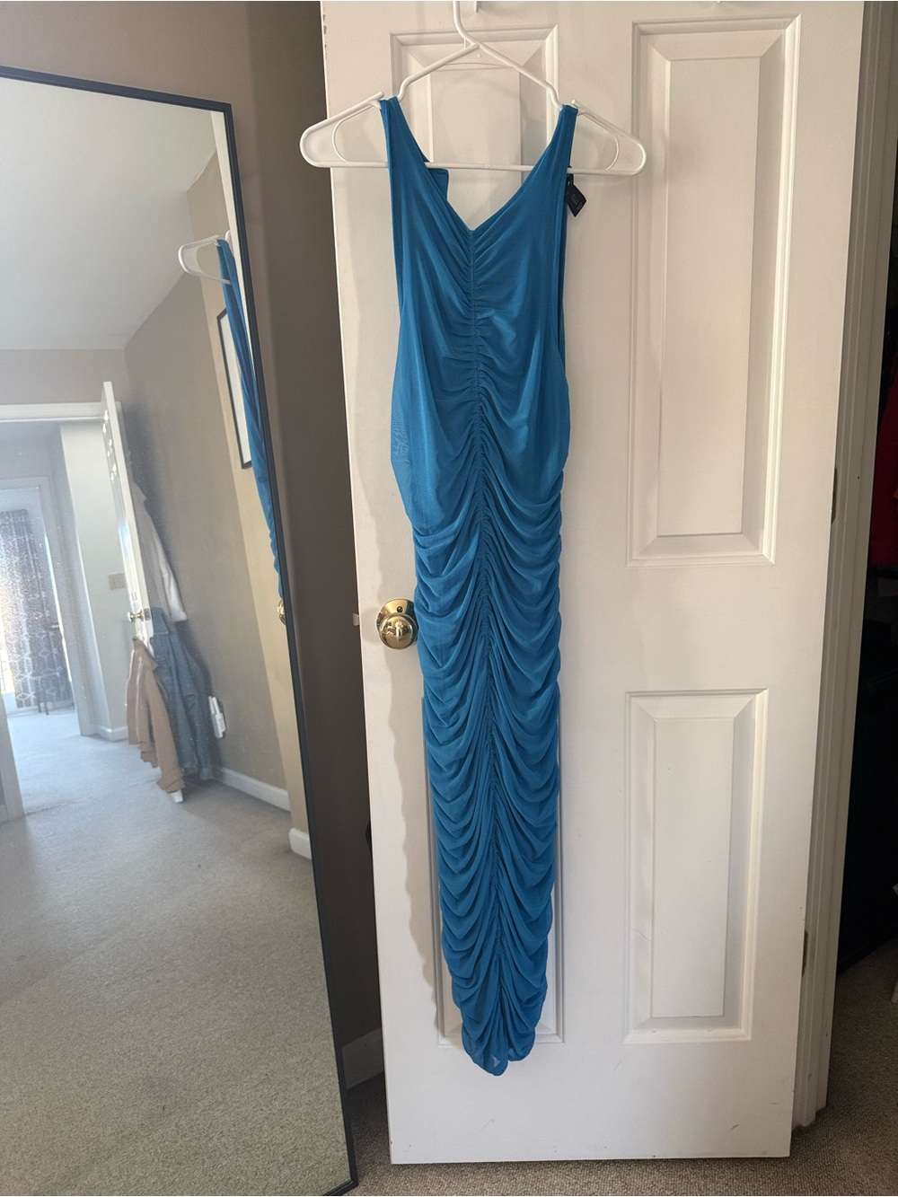 House of Harlow 1960 Bright Blue Tank Dress